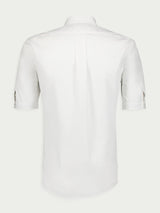 Alexander McQueenOrchid-Embroidered Cotton Shirt at Fashion Clinic