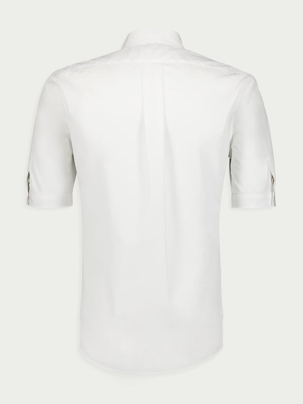 Alexander McQueenOrchid-Embroidered Cotton Shirt at Fashion Clinic
