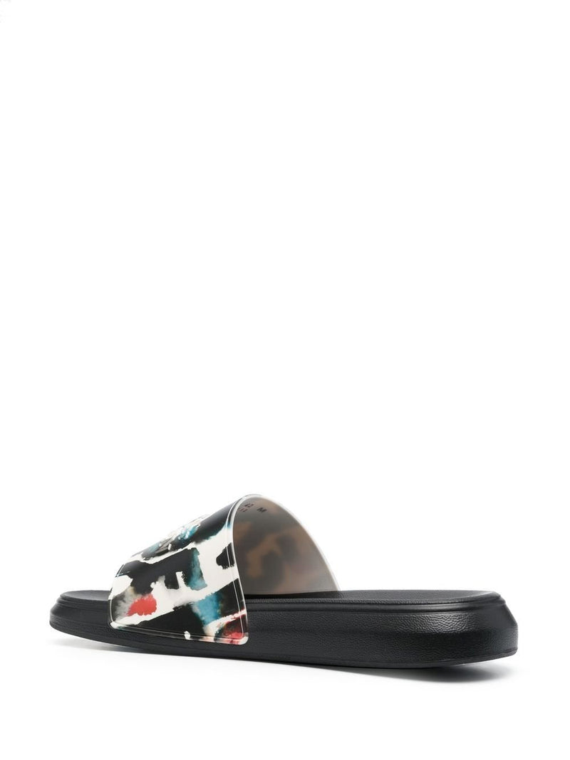 Alexander McQueenRubber Slip-On Sandals at Fashion Clinic