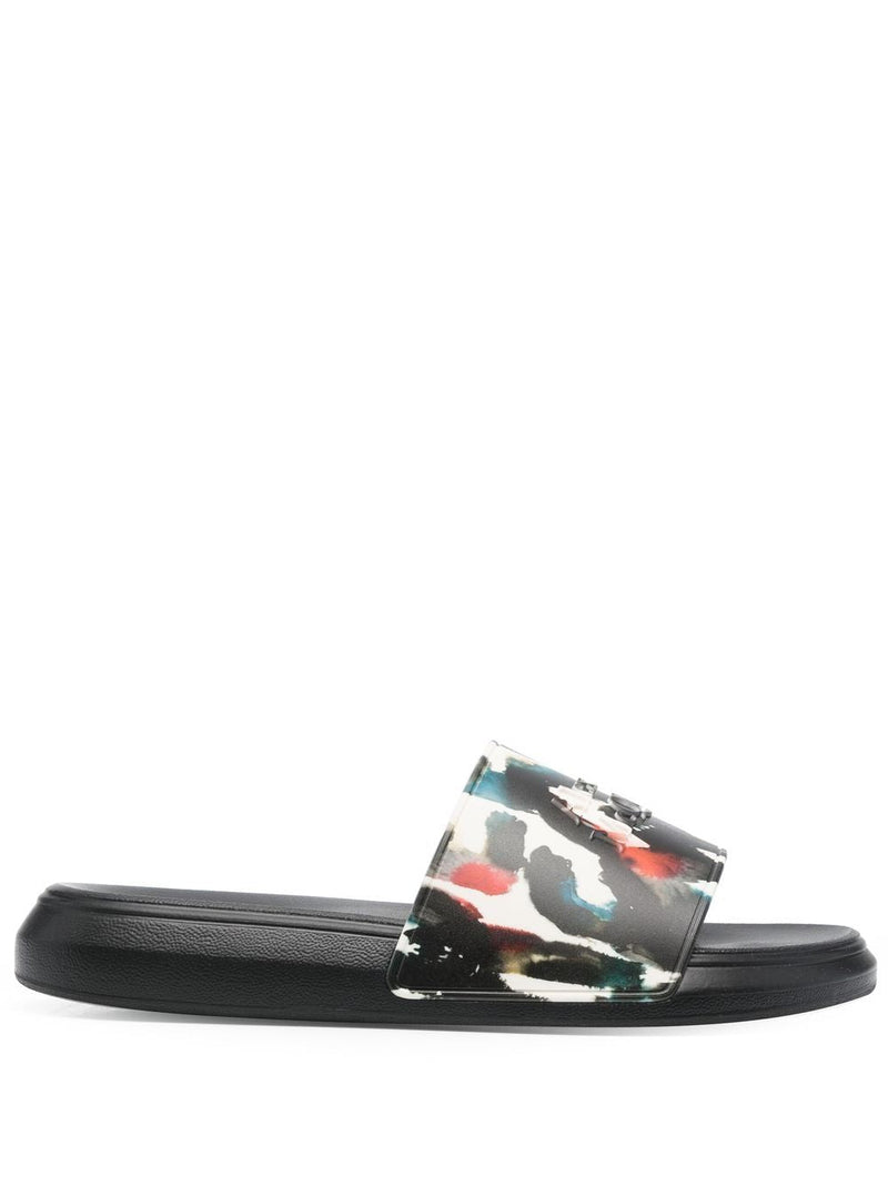 Alexander McQueenRubber Slip-On Sandals at Fashion Clinic