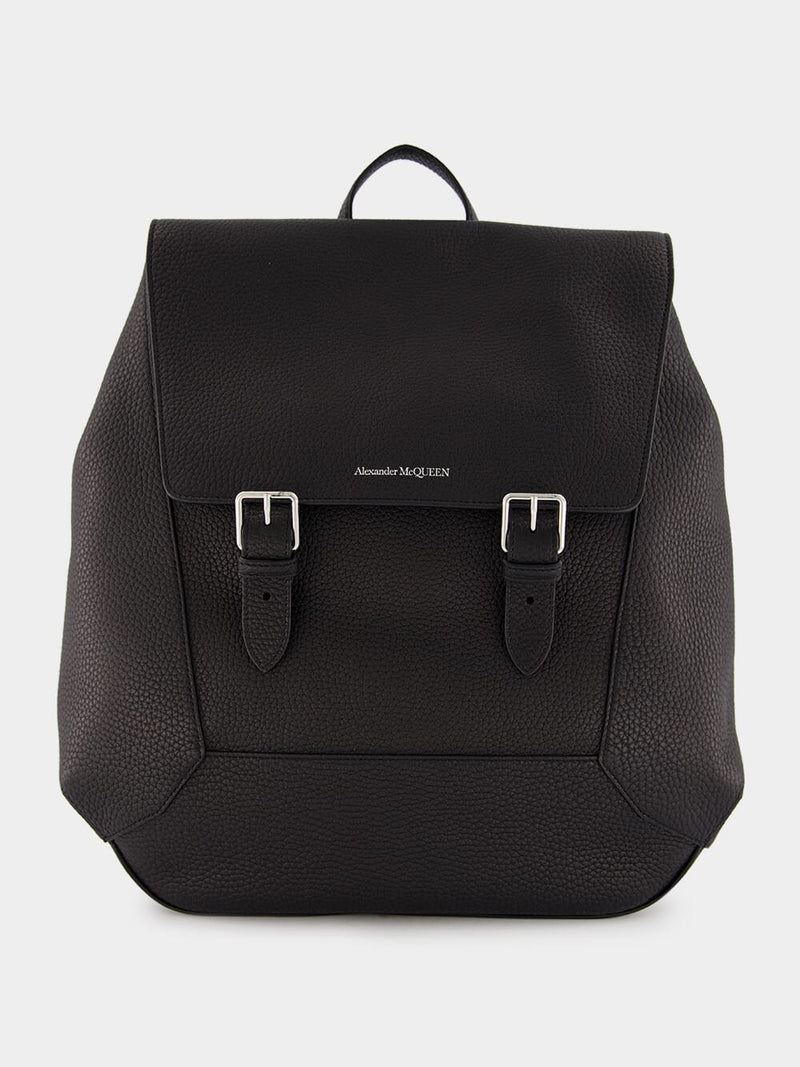Alexander McQueenThe Edge Leather Backpack at Fashion Clinic
