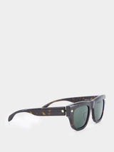 Alexander McQueenTinted Tortoiseshell Sunglasses at Fashion Clinic