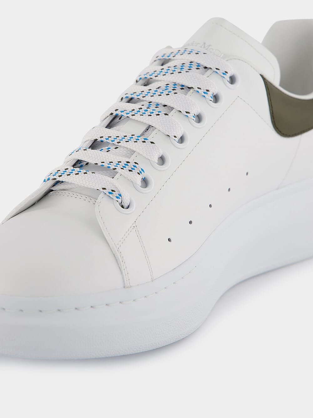 Khaki alexander mcqueen sneakers on sale