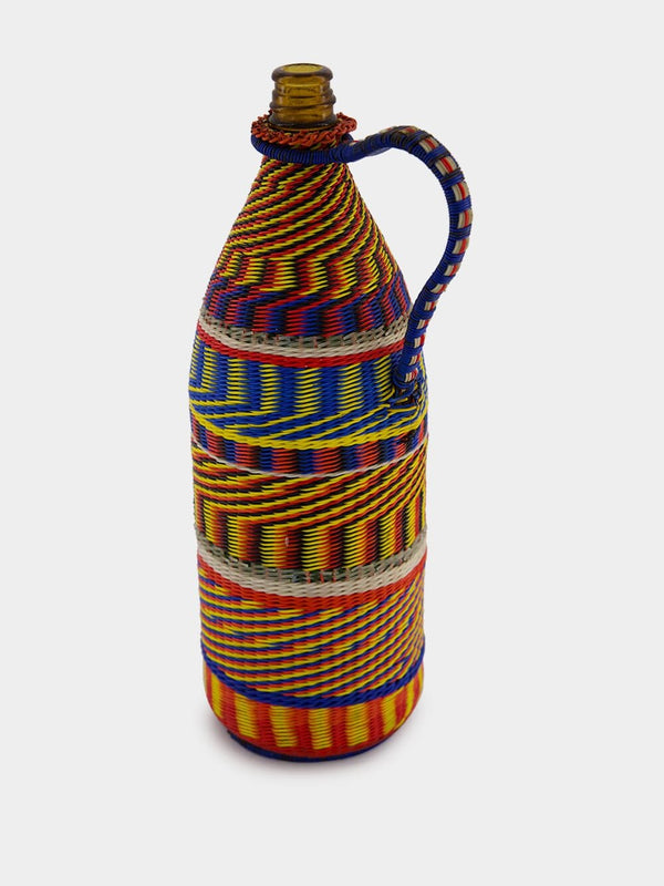 All OrigineArtisanal Woven Glass Flask at Fashion Clinic