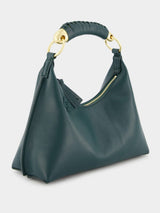 AltuzarraAthena Small Green Leather Bag at Fashion Clinic