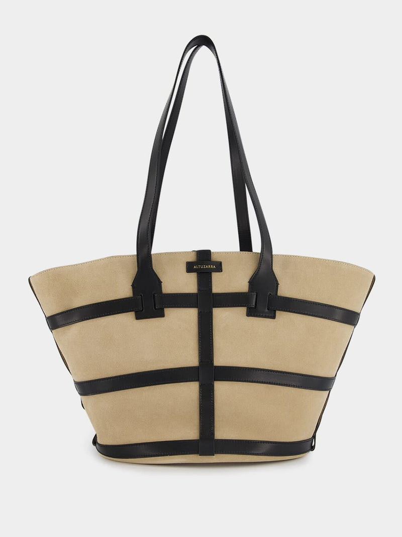 AltuzarraLarge Suede Tote Bag at Fashion Clinic