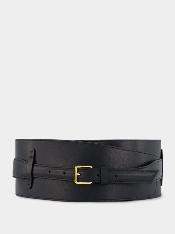 AltuzarraWrap 90mm Leather Belt at Fashion Clinic