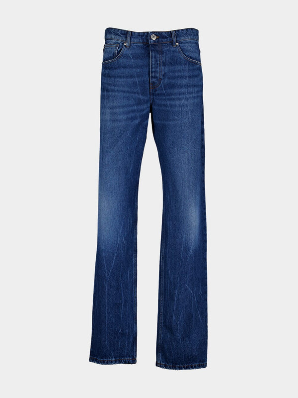 Ami ParisMid-Washed Indigo Classic Fit Jeans at Fashion Clinic