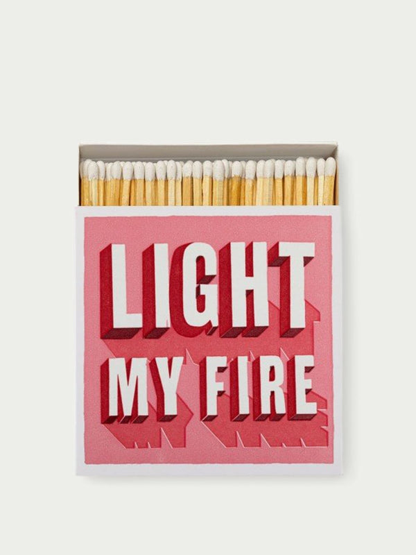 ArchivistLight My Fire Matches at Fashion Clinic