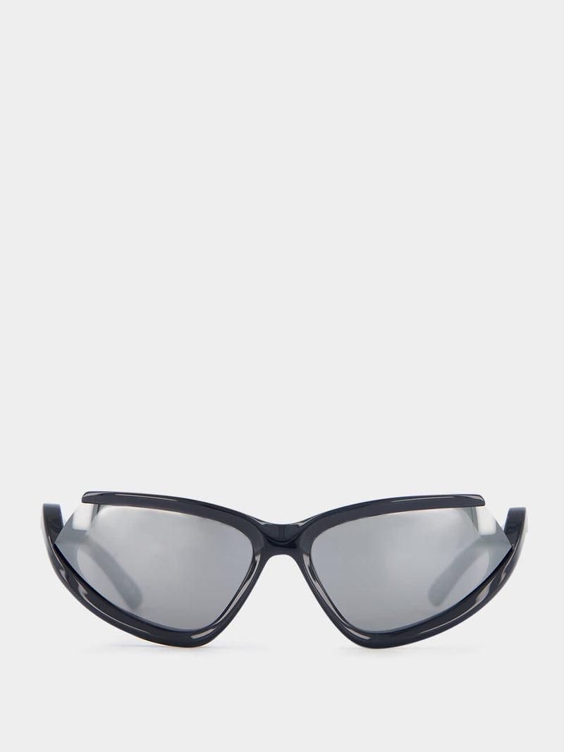 BalenciagaCat-Eye Framed Sunglasses at Fashion Clinic