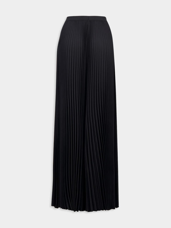 BalenciagaElegant Black Maxi Skirt at Fashion Clinic