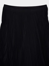 BalenciagaElegant Black Maxi Skirt at Fashion Clinic