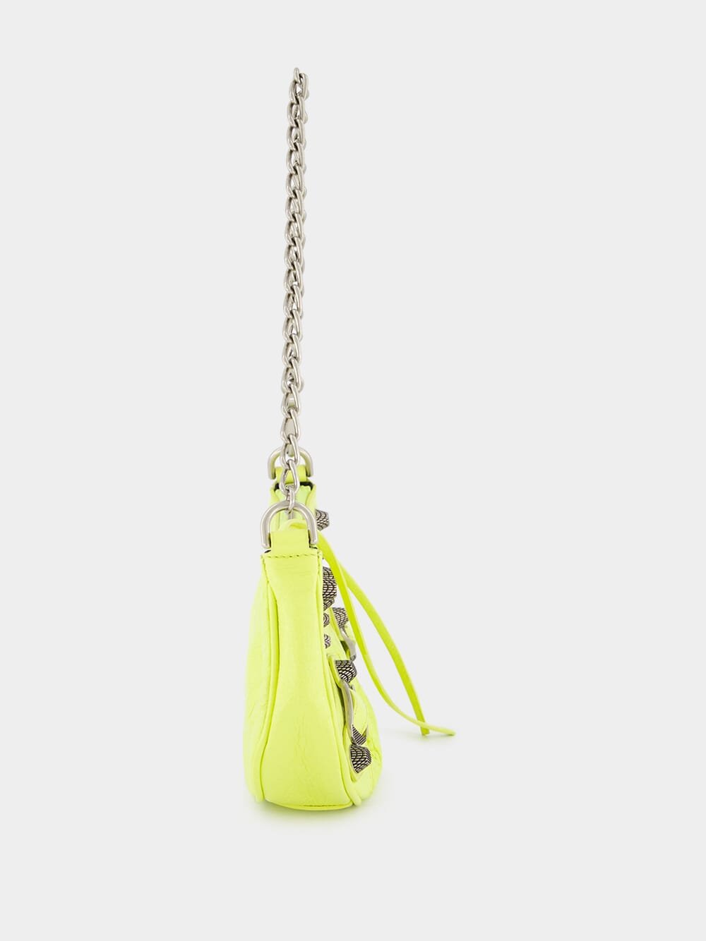 BalenciagaLe Cagole Mini Leather Bag With Chain at Fashion Clinic
