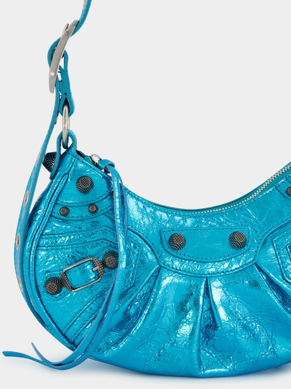 BalenciagaLe Cagole XS Shoulder Bag Metallized at Fashion Clinic