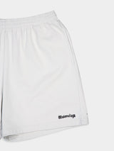 BalenciagaLogo Detail Sportive Shorts at Fashion Clinic