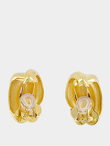 BalenciagaSaturne Gold Earrings at Fashion Clinic