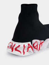 BalenciagaSpeed 2.0 Graffiti Sneakers at Fashion Clinic