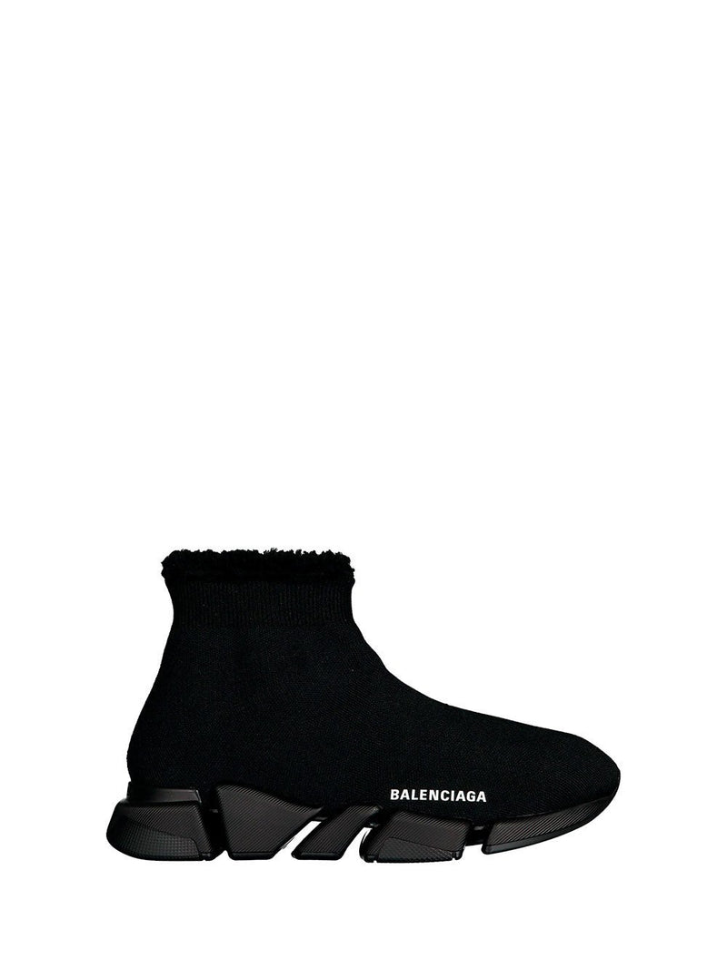 BalenciagaSpeed Furry Sneakers at Fashion Clinic