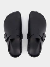 BalenciagaSunday Black Mule Slides at Fashion Clinic