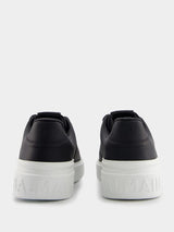 BalmainB-Court Black Calfskin Sneakers at Fashion Clinic