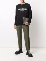 BalmainLogo Sweatshirt at Fashion Clinic