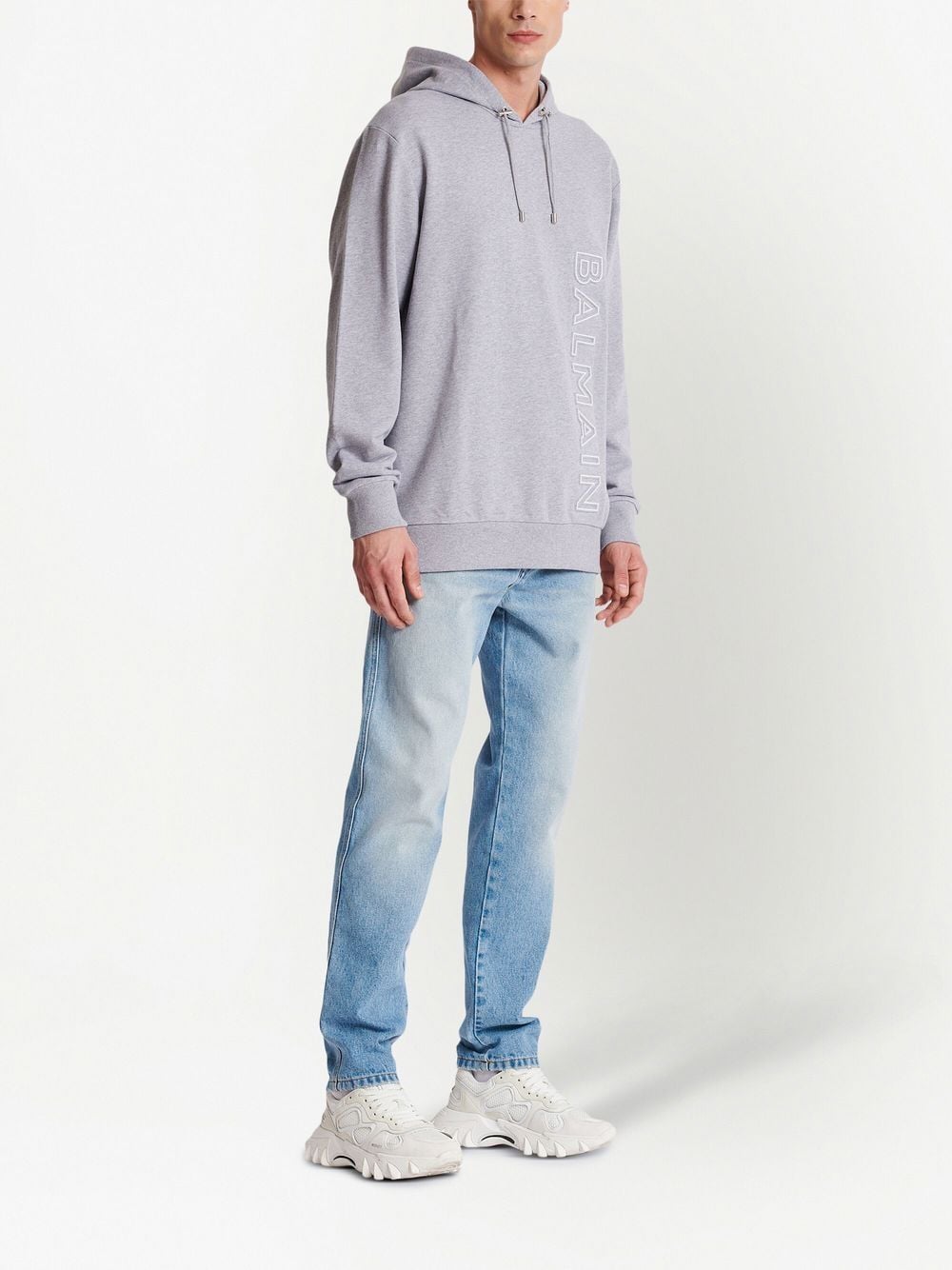 BalmainReflective sweatshirt at Fashion Clinic
