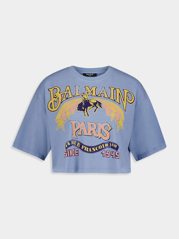 BalmainWestern-Inspired T-Shirt at Fashion Clinic