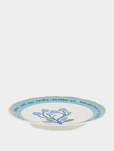 BitossiBotanica Porcelain Dessert Plate at Fashion Clinic