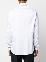 BoglioliSpread-Collar Cotton Shirt at Fashion Clinic
