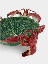 Bordallo PinheiroCabbage with Lobsters Centrepiece at Fashion Clinic