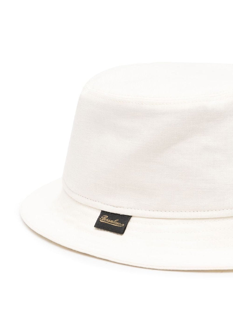 BorsalinoLinen bucket hat at Fashion Clinic