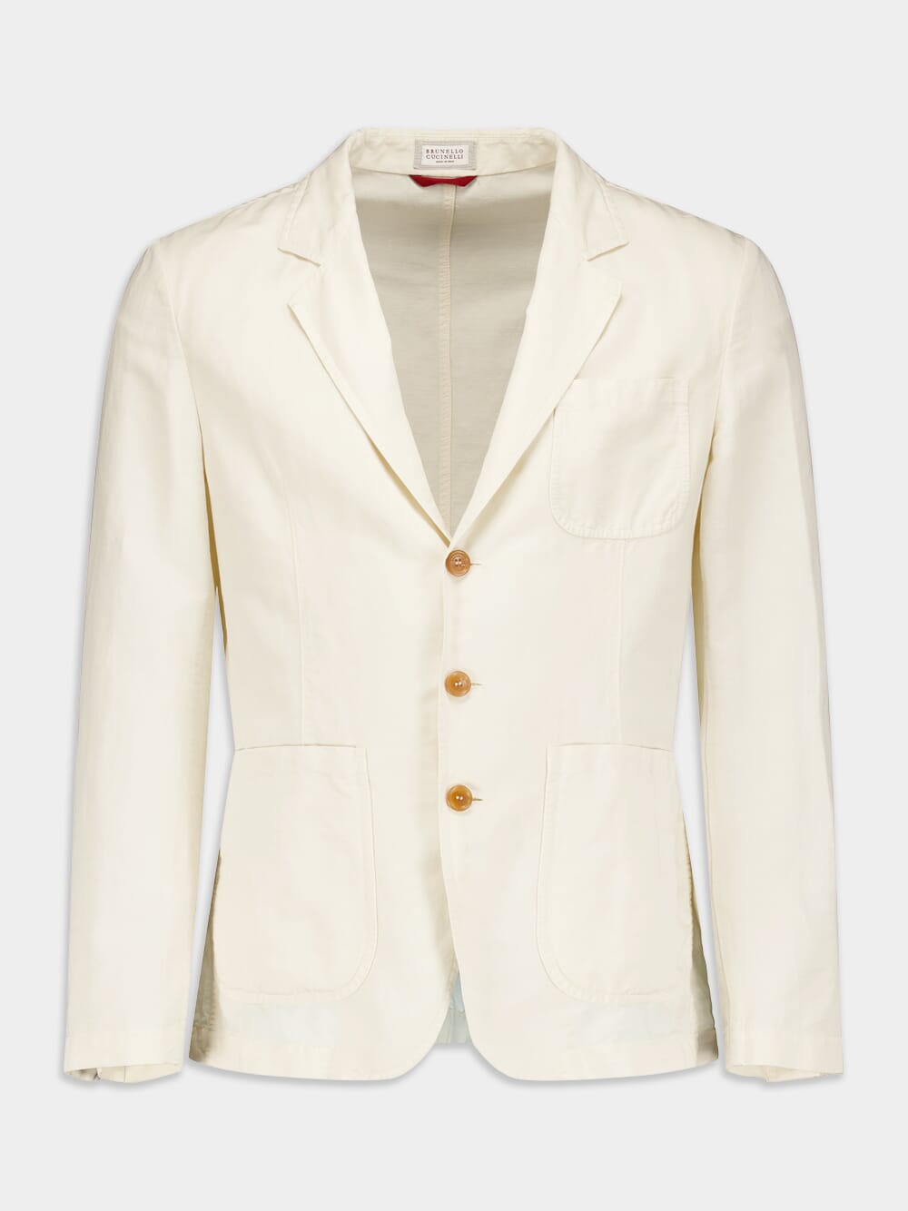 Brunello CucinelliButtoned Linen Jacket at Fashion Clinic