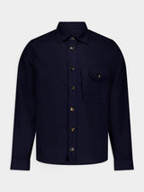 Brunello CucinelliButtoned Overshirt Jacket at Fashion Clinic