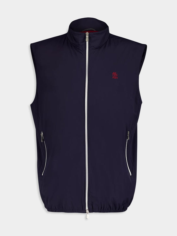 Brunello CucinelliWater-Resistant Sleeveless Padded Gilet at Fashion Clinic