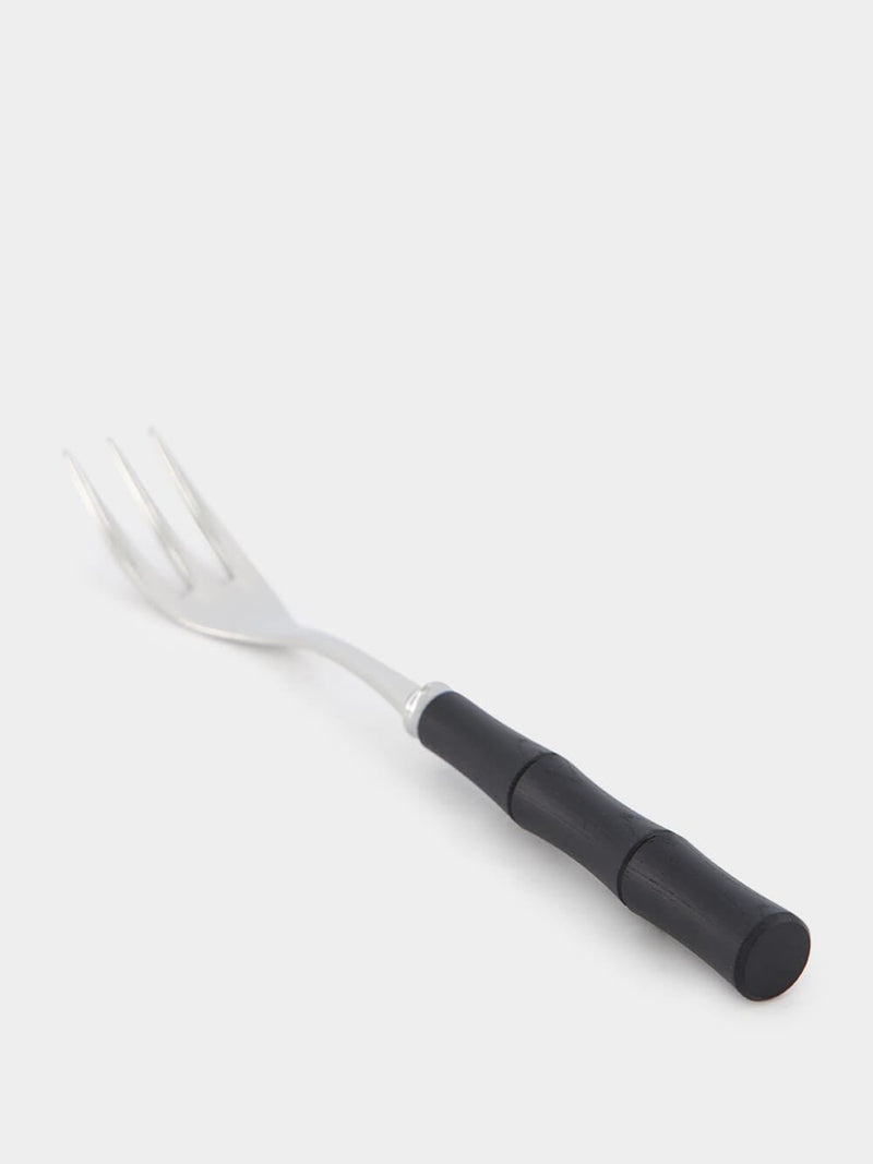 CapdecoByblos Bamboo Black Serving Fork at Fashion Clinic