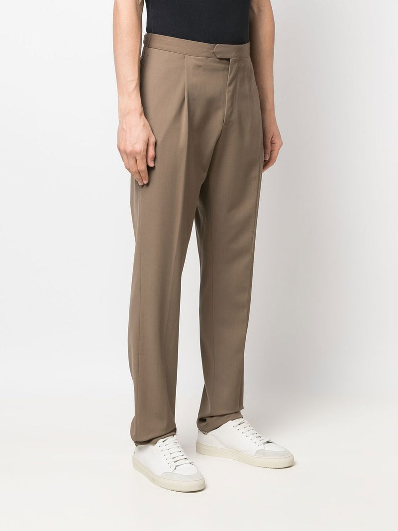 CarusoStraight trousers at Fashion Clinic