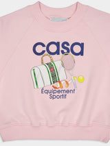 CasablancaEquipement Sportif Cotton Sweatshirt at Fashion Clinic