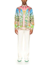 CasablancaLe Jardin Ideal Silk Shirt at Fashion Clinic