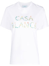 CasablancaOrganic Cotton T-Shirt at Fashion Clinic