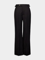 CasablancaStraight-Leg Tailored Trousers at Fashion Clinic
