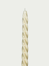 CerabellaSpiral Beige Candle at Fashion Clinic