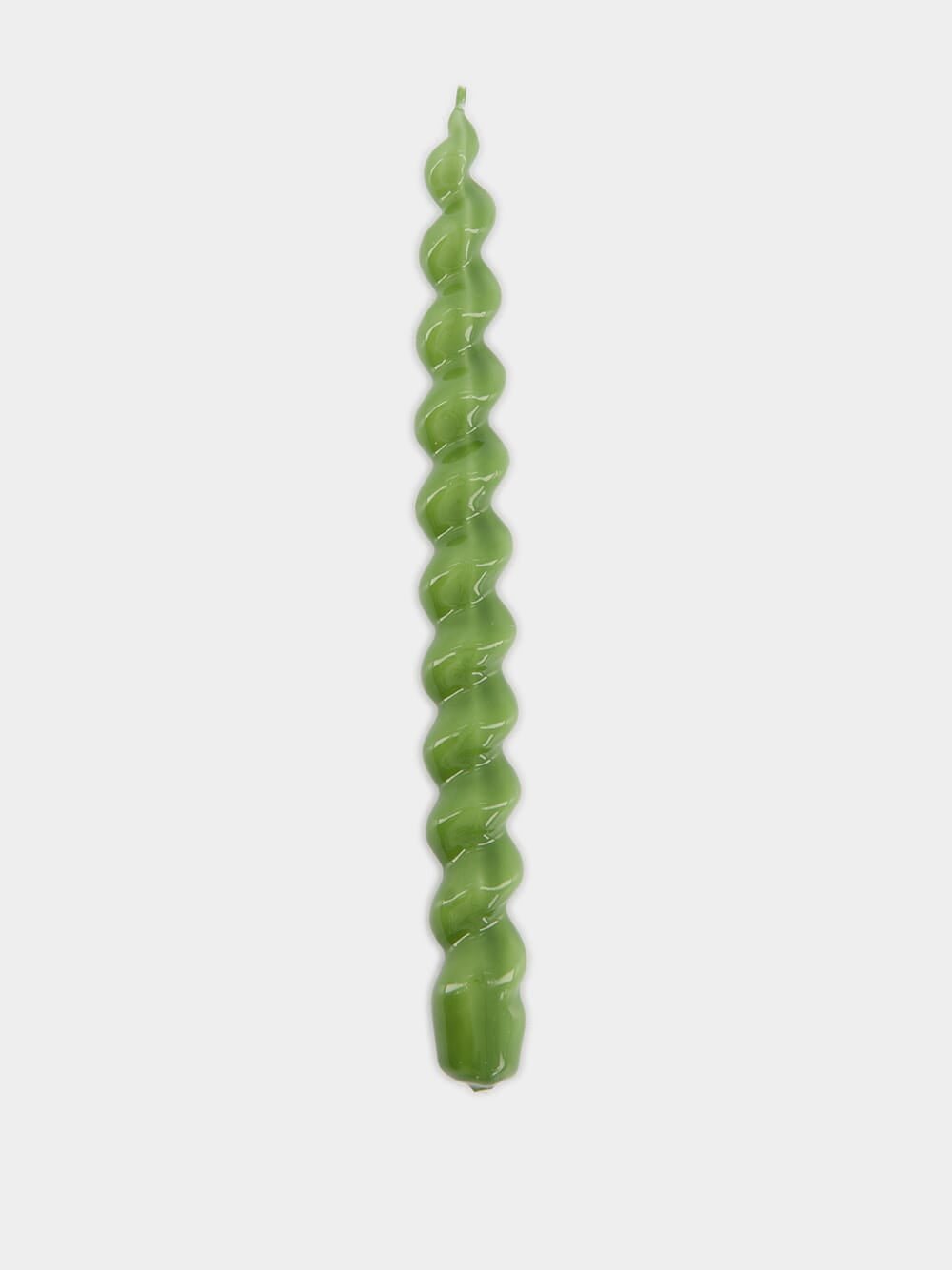 CerabellaSpiral Green Candle at Fashion Clinic
