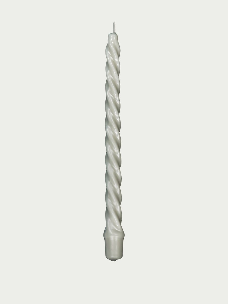 CerabellaSpiral Grey Candle at Fashion Clinic