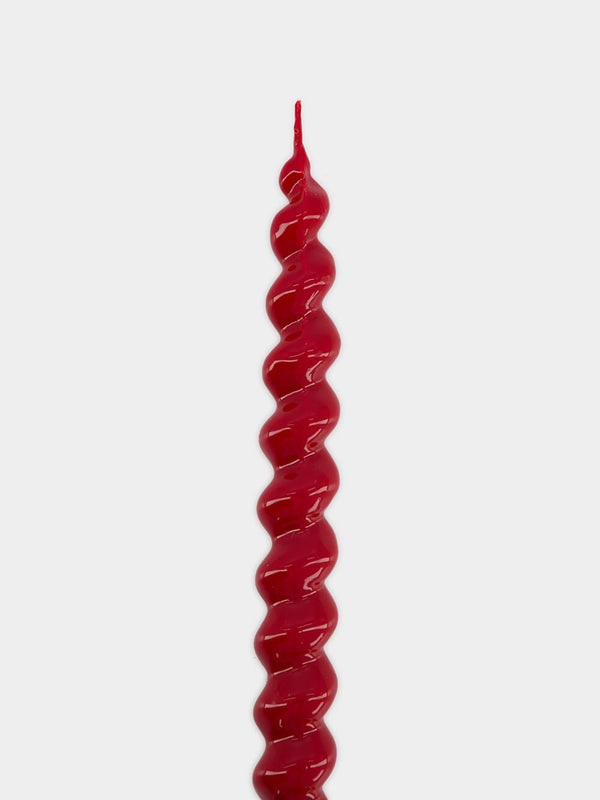 CerabellaSpiral Red Candle at Fashion Clinic