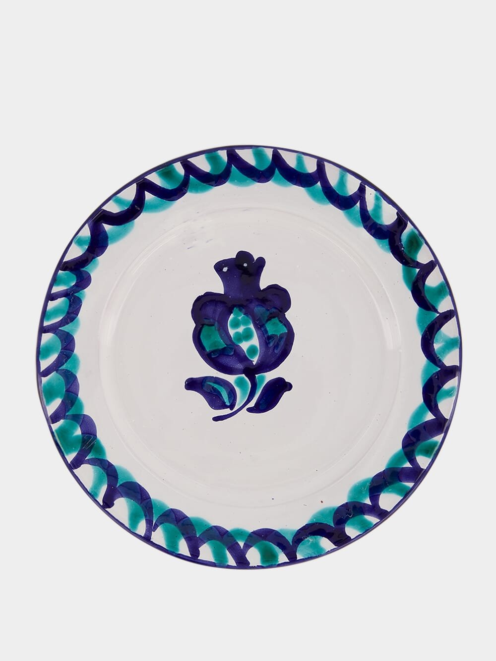 Ceramicas OrtizHand Painted Dessert Plate at Fashion Clinic