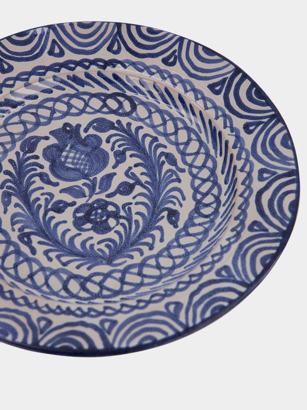 Ceramicas OrtizHand Painted Dinner Plate at Fashion Clinic