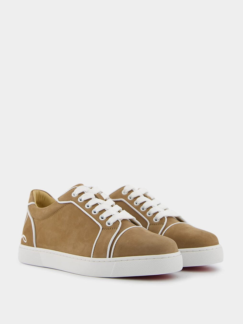 Christian LouboutinFun Viera Leather Sneakers at Fashion Clinic