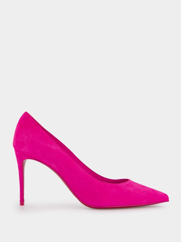 Christian LouboutinKate 85 Velours Pumps at Fashion Clinic