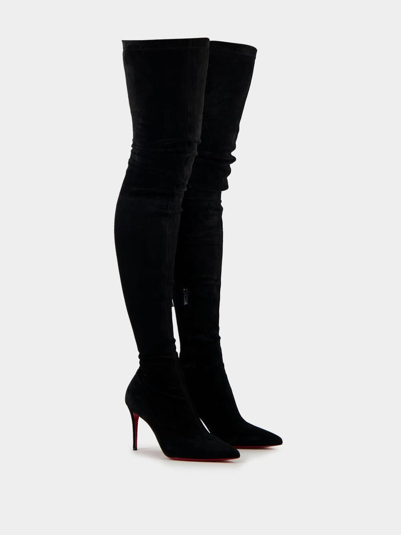 Christian LouboutinKate Botta Suede Over-The-Knee Boots at Fashion Clinic
