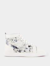 Christian LouboutinLouis Junior Leather Gravity High-Top Sneakers at Fashion Clinic